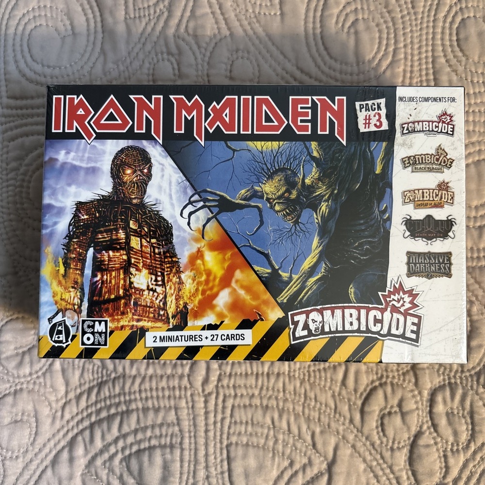 Iron Maiden Pack #3 Zombicide Miniatures Board Game CMON New Sealed
